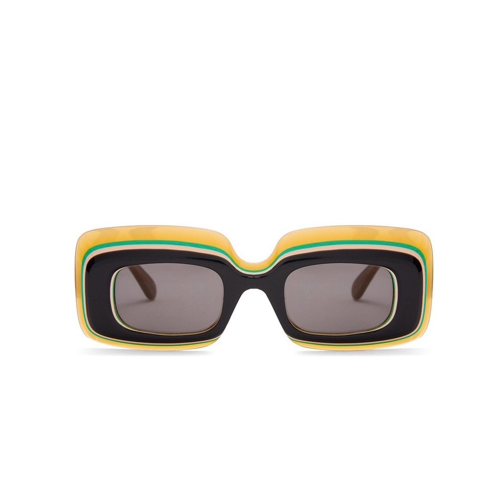 NWT LOEWE X Paula's Ibiza Rectangular Sunglasses- Unisex